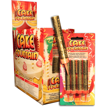 cake founatin - 4 pk small